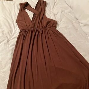 Splendid low plunge Dress